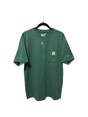 Carhartt Reworked Short-Sleeve Pocket Tee in Green Men’s M
